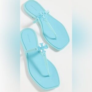 Tory Burch Roxanne Jelly Light Blue Sandals 7